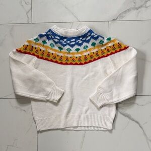 Vintage Sheep Scene Kid’s Sweater